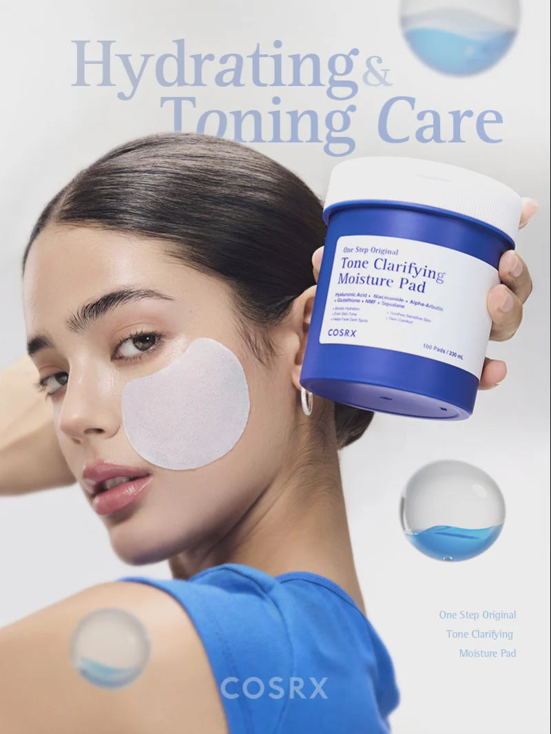 COSRX - One Step Original Tone Clarifying Moisture Pad 100 Pads