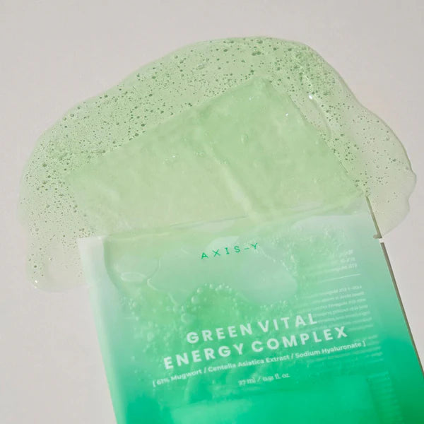 AXIS-Y – Mugwort Green Vital Energy Complex Hydrating & Soothing Sheet Mask