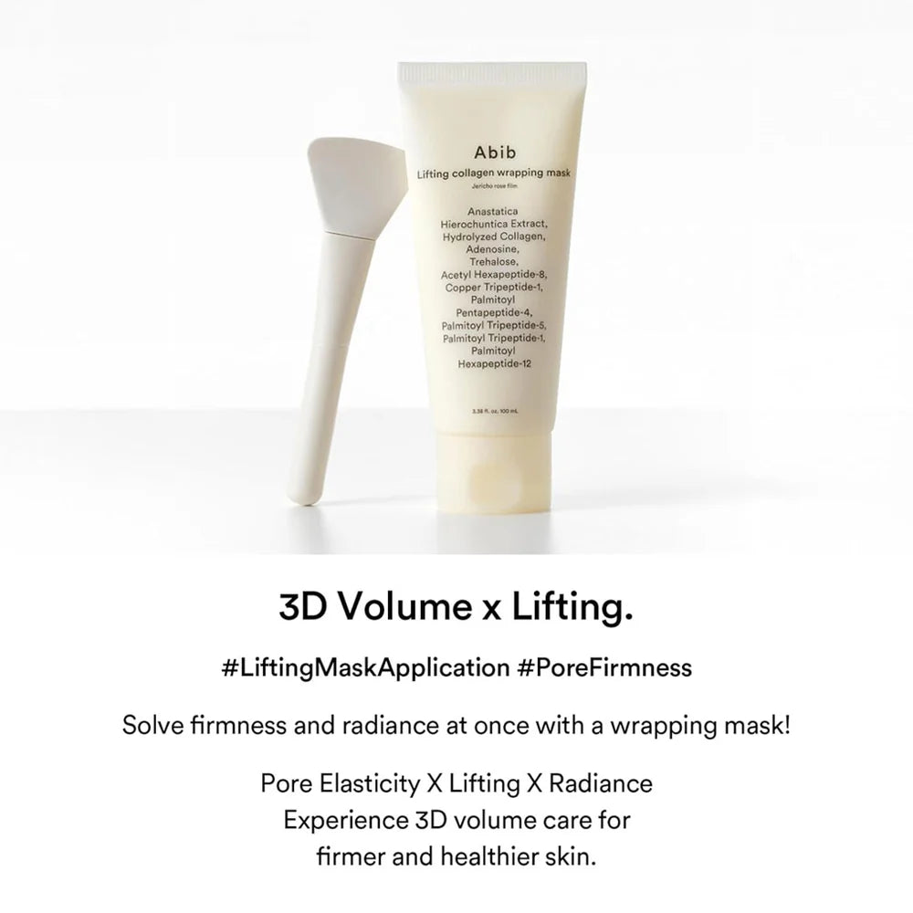 ABIB – Lifting Collagen Wrapping Mask Jericho Rose Film 100ml