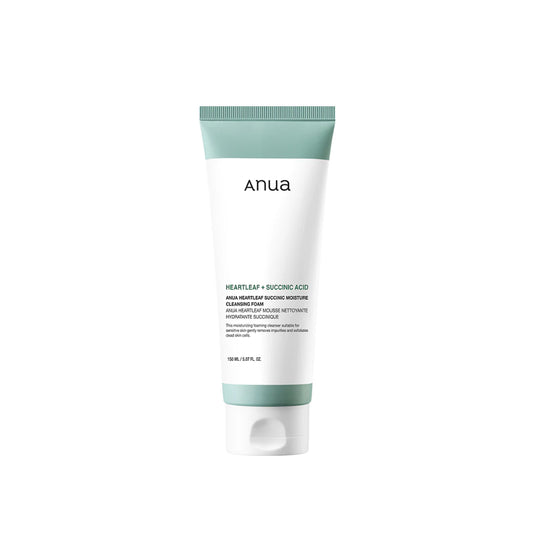 ANUA Heartleaf Succinic Moisture Cleansing Foam