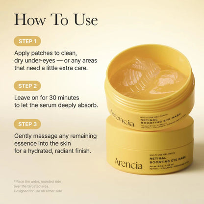 ARENCIA - Retinol Boosting Eye Mask 60 Patches