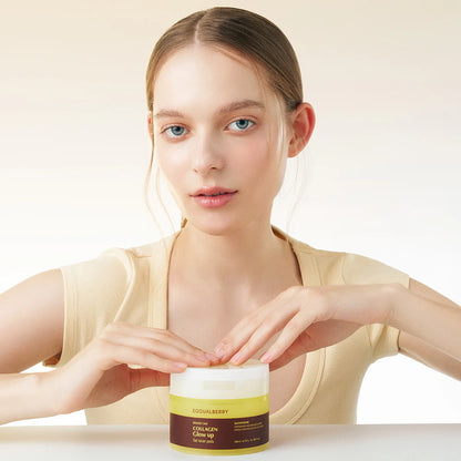 EQQUALBERRY – Collagen Glow Up Gel Toner Pad