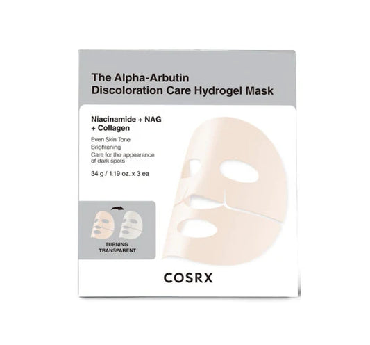 COSRX – Arbutin Discoloration Hydrogel Mask (3 Masks / Pack)