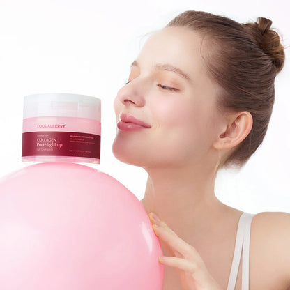 EQQUALBERRY – Collagen Pore Tight Up Gel Toner Pad
