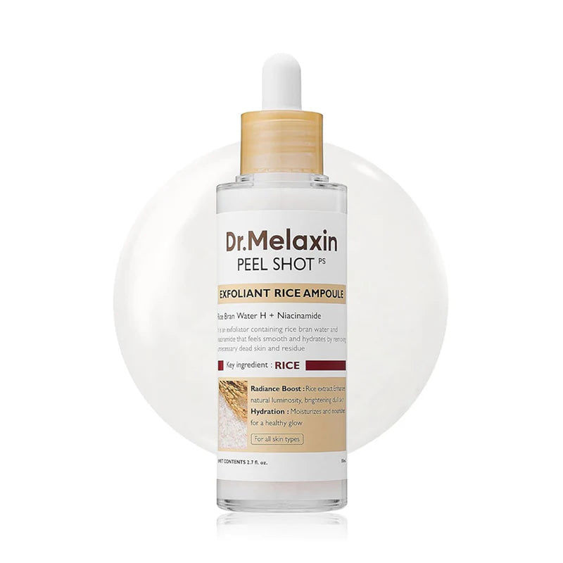 Dr.Melaxin - PEEL SHOT Exfoliating White Rice Ampoule 80ml