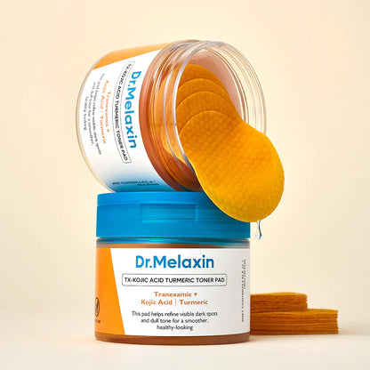 DR MELAXIN - TX-KOJIC ACID TURMERIC TONER PAD