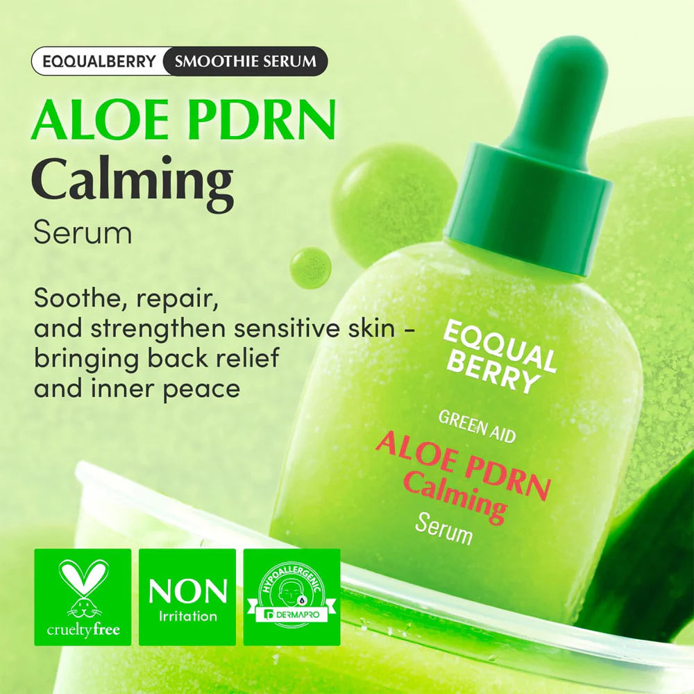 EQQUALBERRY – Aloe PDRN Calming Serum 30ml