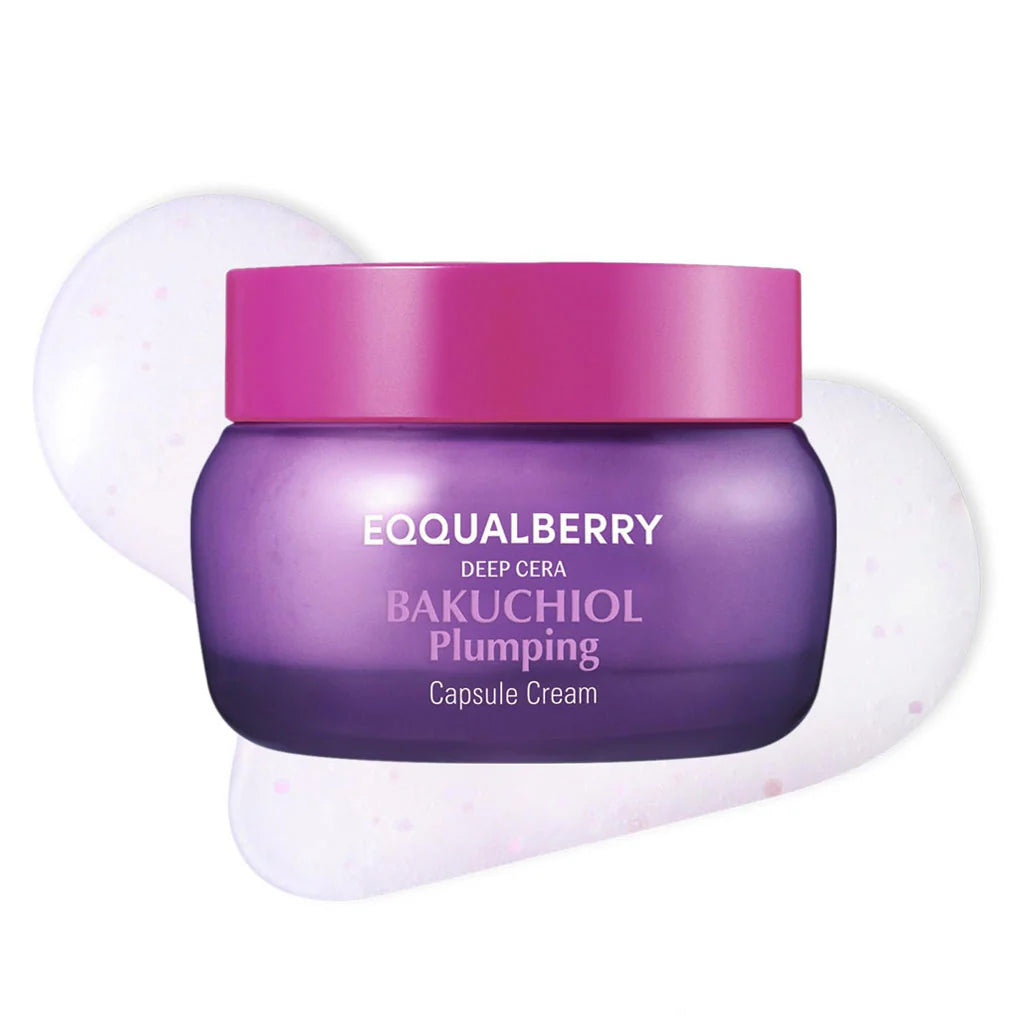 EQQUALBERRY – Bakuchiol Plumping Capsule Cream 50ml