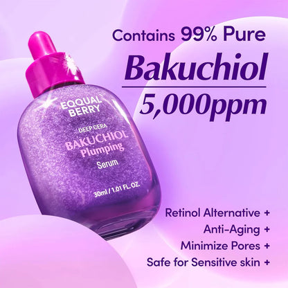 EQQUALBERRY - Deep Cera Bakuchiol Plumping Serum 30ml