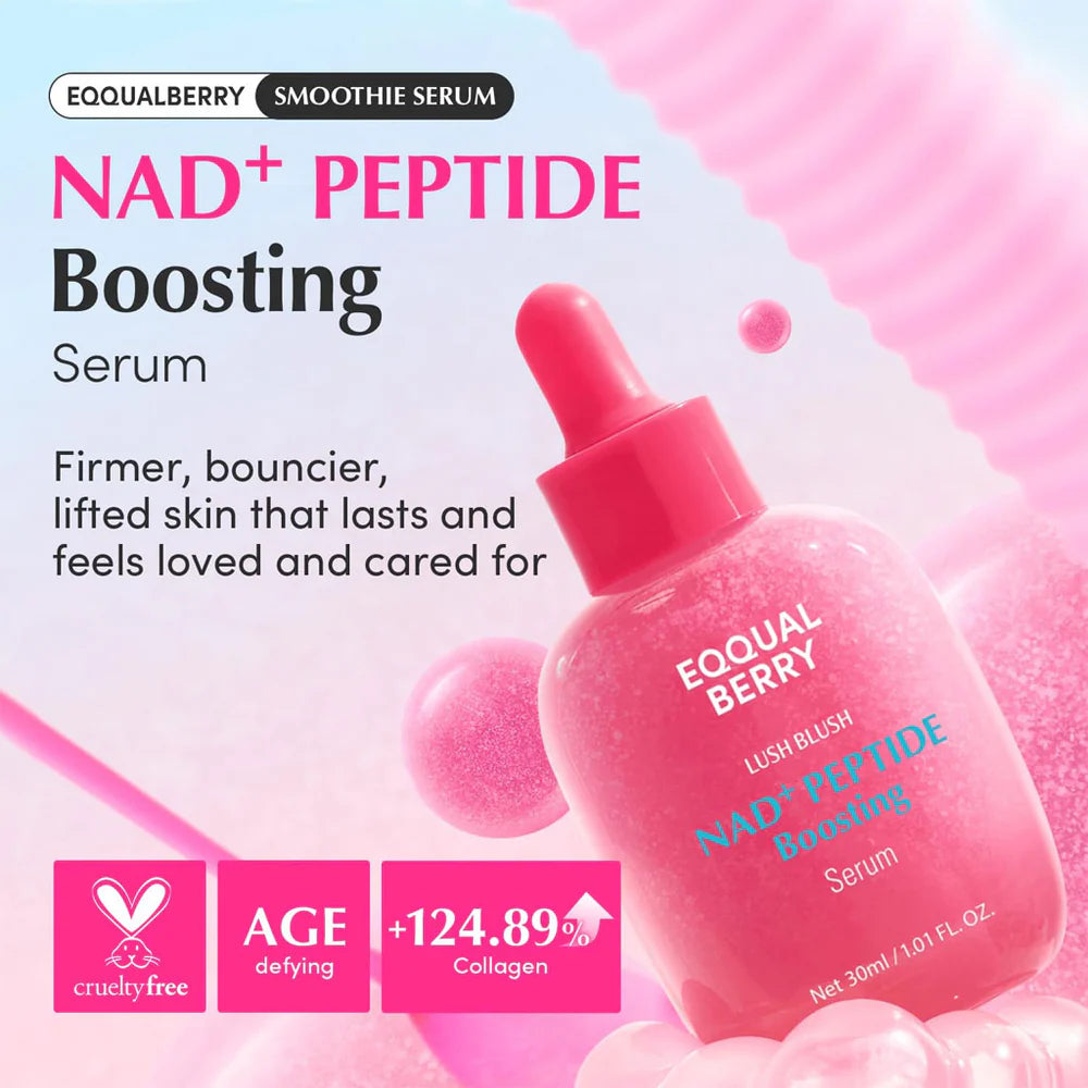 EQQUALBERRY – NAD+ Peptide Boosting Serum 30ml