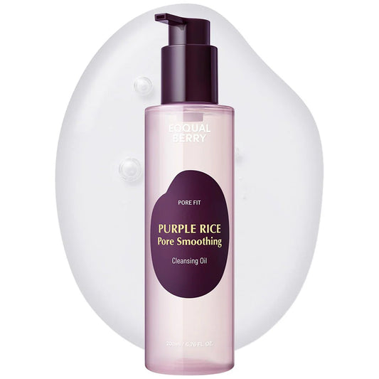 EQQUALBERRY - Purple Rice Pore Smoothing, Cleansing Oil 200ml