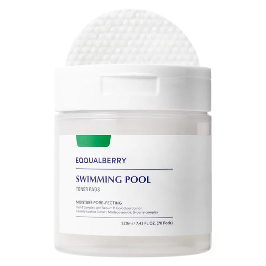 EQQUALBERRY – Swimming Pool Toner Pads 220 ml / 70 Pads