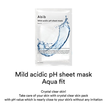 ABIB – Mild Acidic pH Sheet Mask Aqua Fit 1 pc