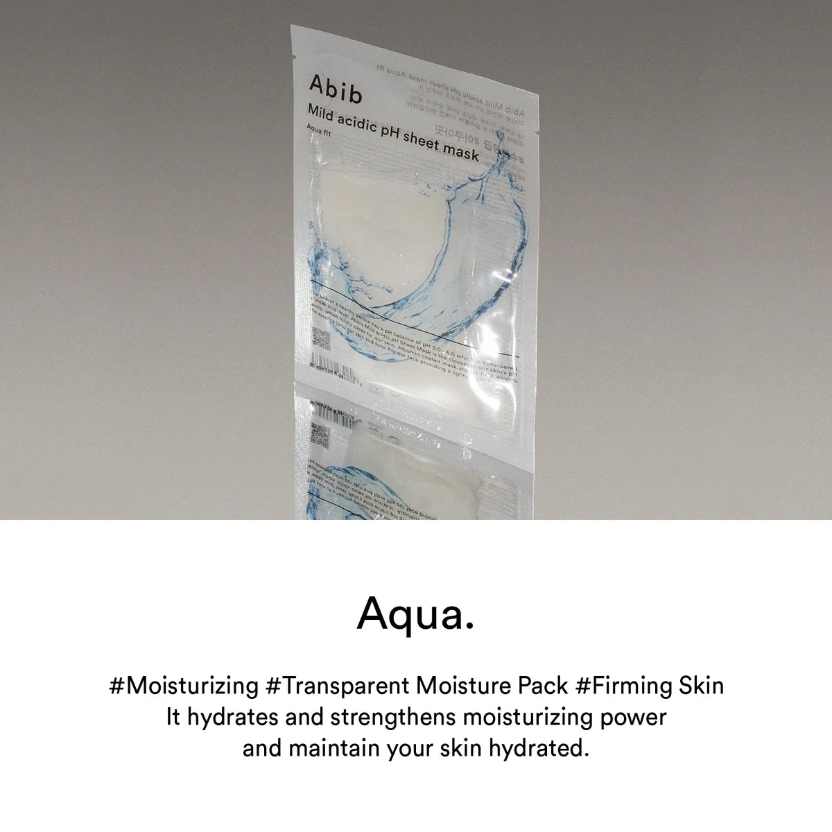 ABIB – Mild Acidic pH Sheet Mask Aqua Fit 1 pc