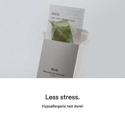 ABIB – Mild Acidic pH Sheet Mask Heartleaf Fit 1 pc