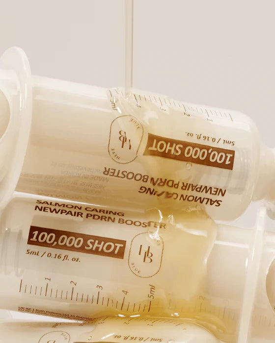 HEVEBLUE - Salmon Caring Centella New Pair PDRN Booster 100,000 Shot Essence