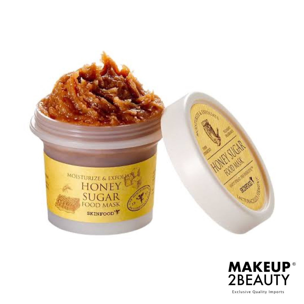 SKINFOOD - Moisturise and Exfoliate Honey Sugar Food Mask 120g
