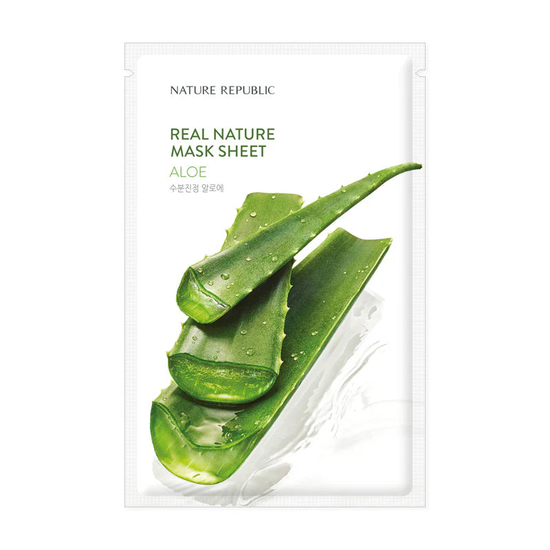 NATURE REPUBLIC – Real Nature Sheet Mask Aloe 23ml