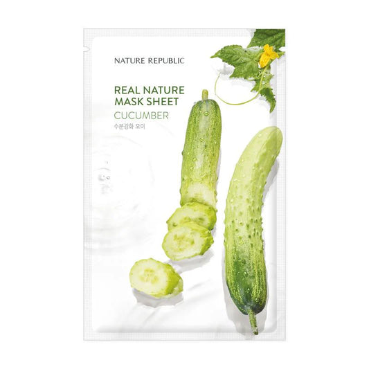 NATURE REPUBLIC – Real Nature Sheet Mask Cucumber 23ml