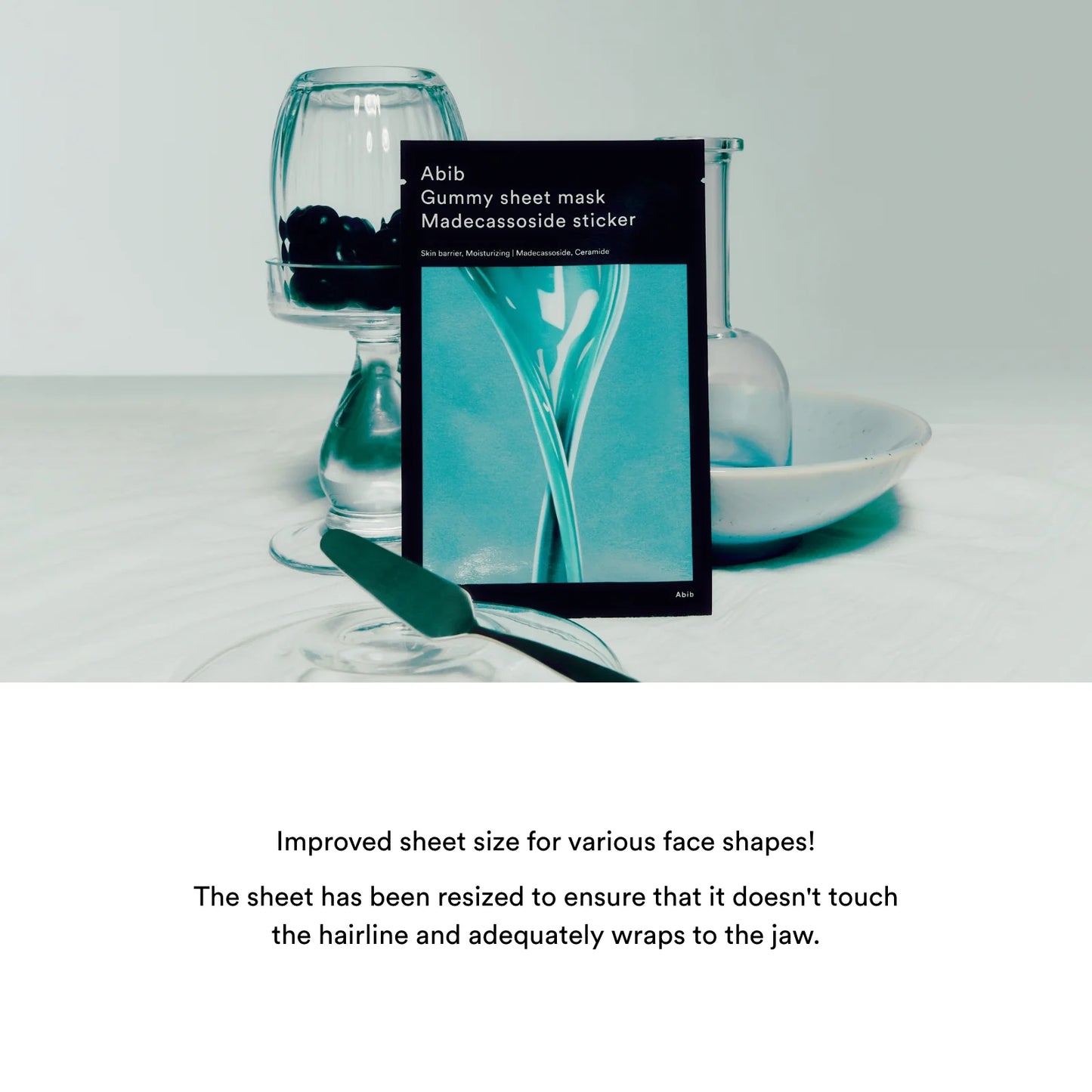 ABIB – Gummy Sheet Mask Madecassoside Sticker (27ml)