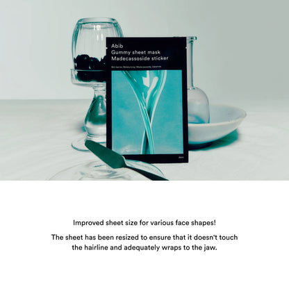 ABIB – Gummy Sheet Mask Madecassoside Sticker (27ml)