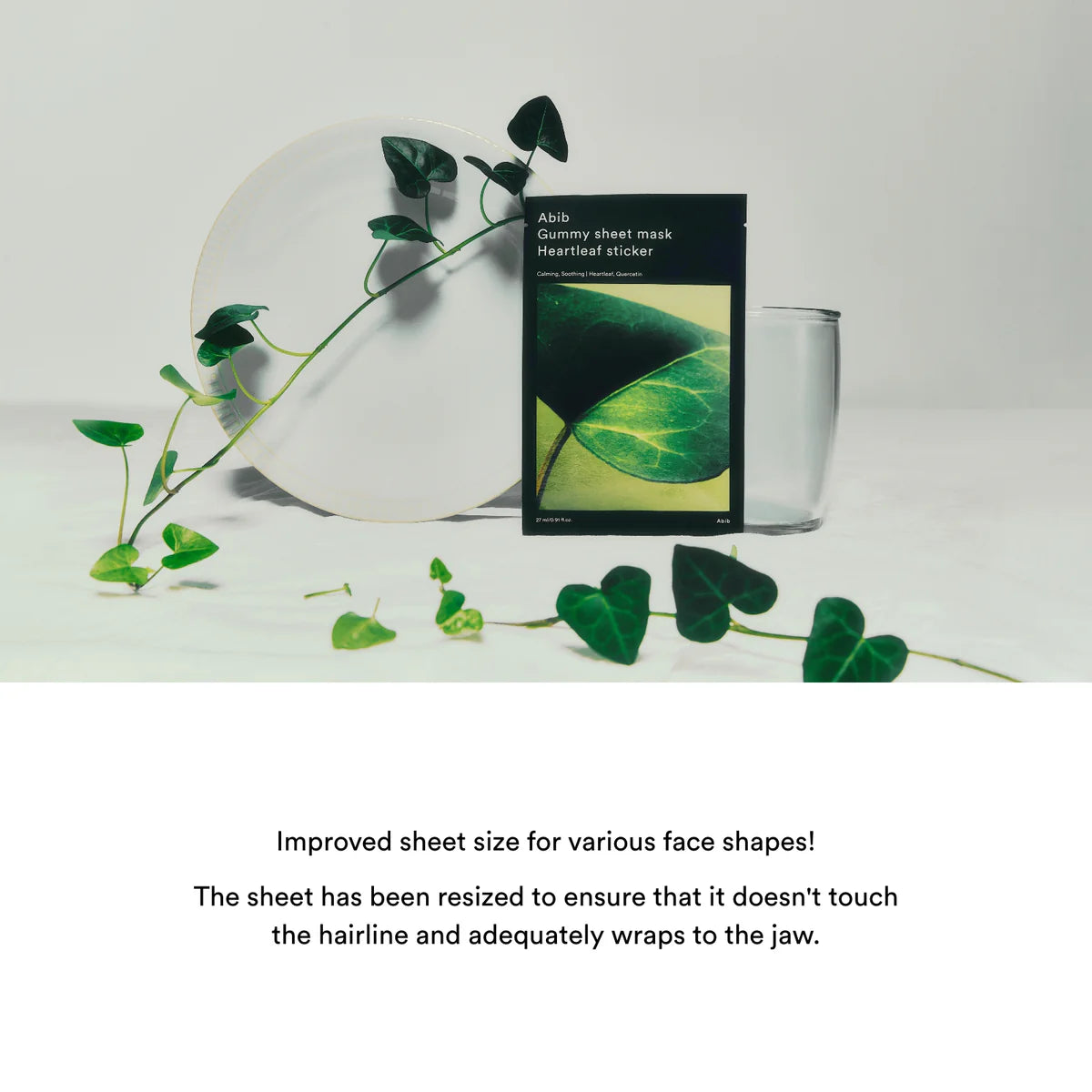ABIB – Gummy Sheet Mask Heartleaf Sticker (27ml)