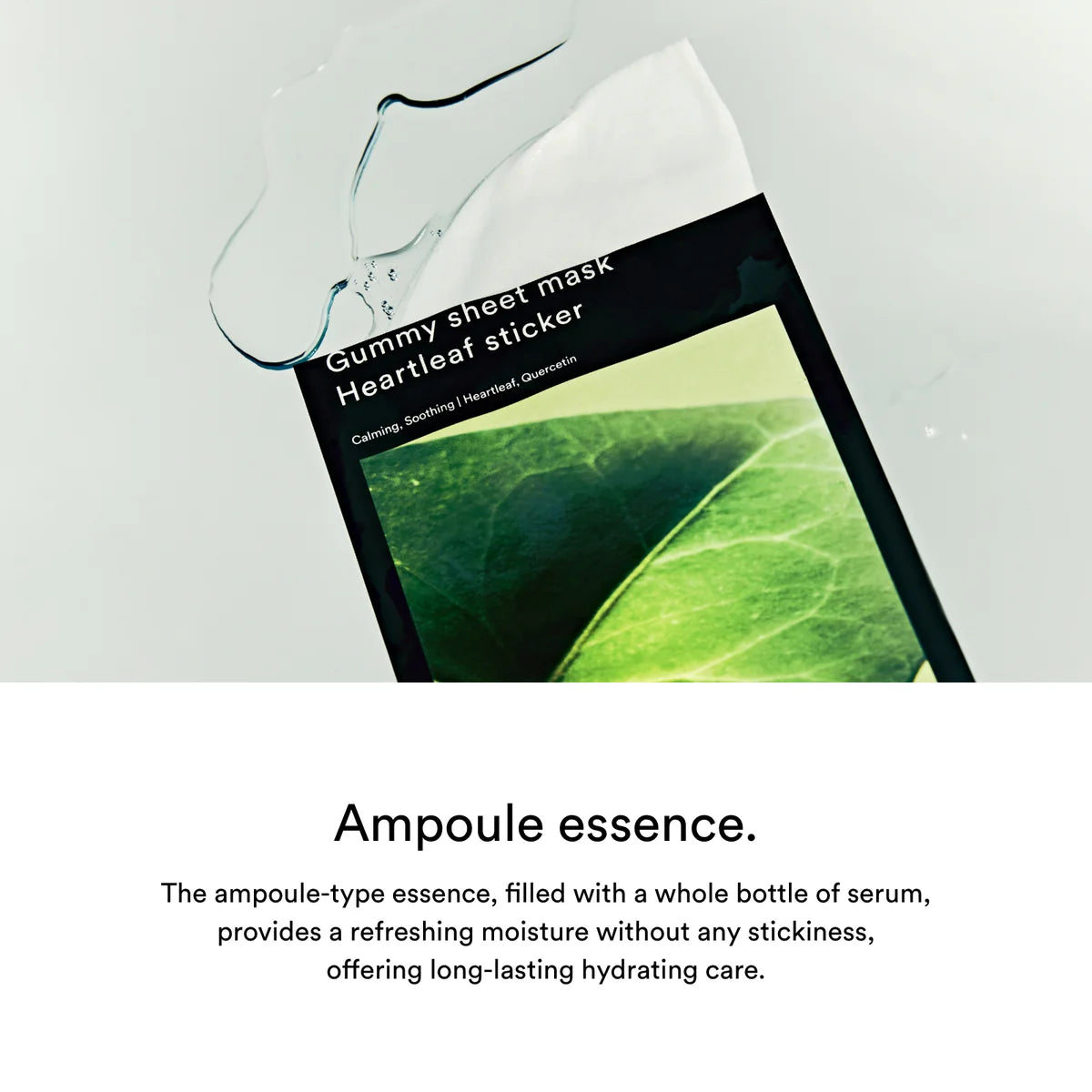 ABIB – Gummy Sheet Mask Heartleaf Sticker (27ml)