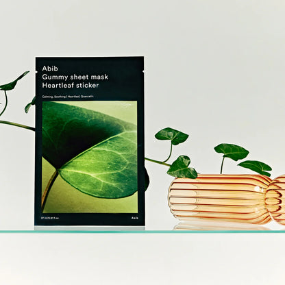 ABIB – Gummy Sheet Mask Heartleaf Sticker (27ml)