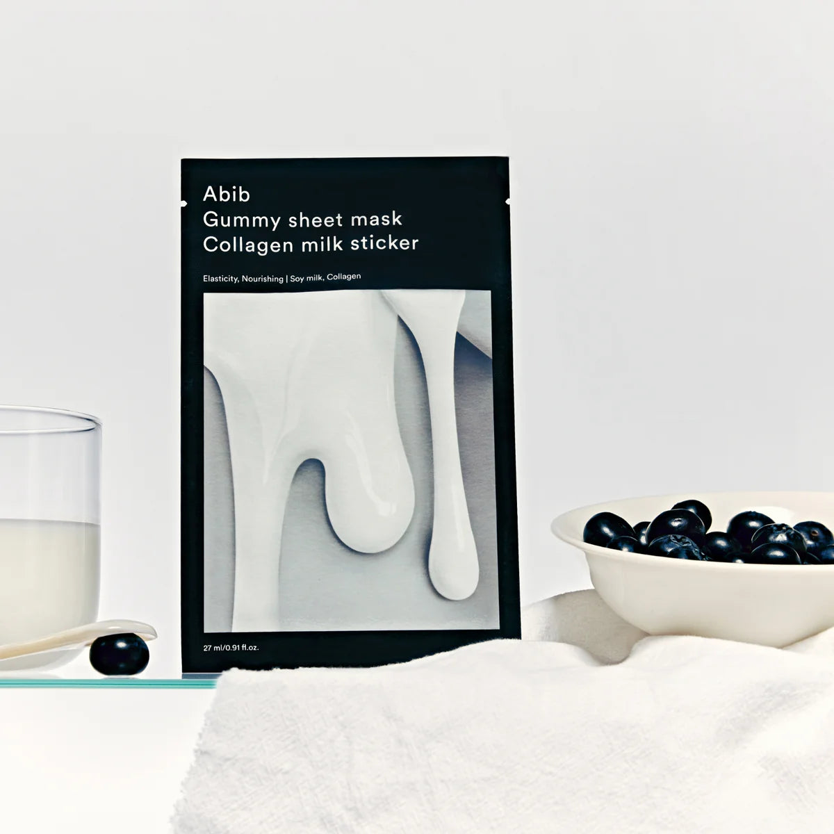 ABIB – Gummy Sheet Mask Collagen Milk Sticker (27ml)