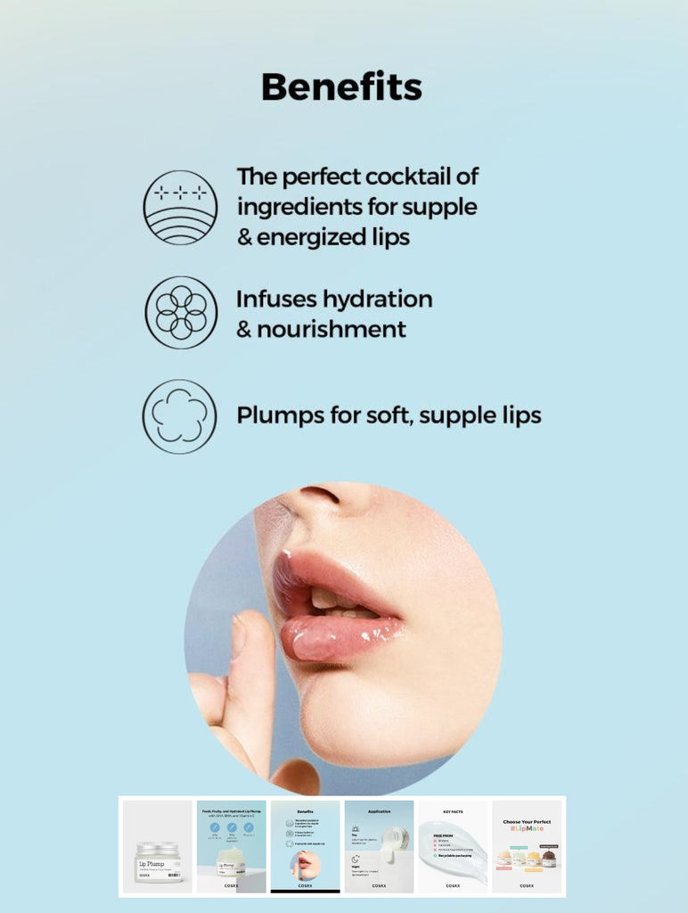 COSRX Lip Plump - Refresh AHA BHA Vitamin C Lip Plumper 20g