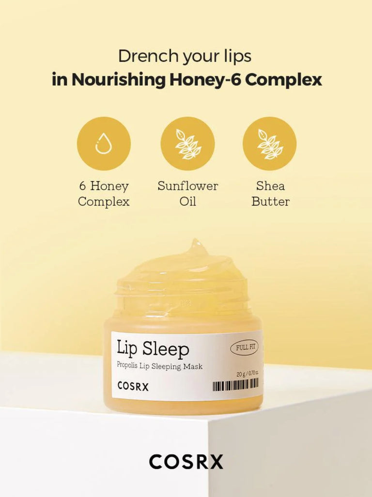 COSRX Lip Sleep - Full Fit Propolis Lip Sleeping Mask 20g