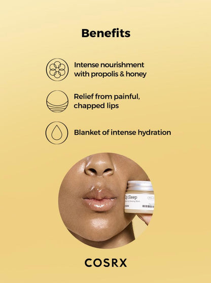 COSRX Lip Sleep - Full Fit Propolis Lip Sleeping Mask 20g