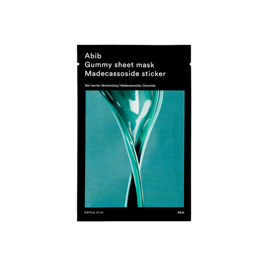 ABIB – Gummy Sheet Mask Madecassoside Sticker (27ml)