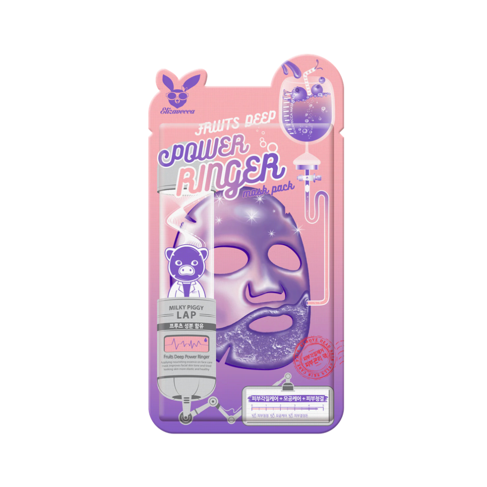 ELIZAVECCA – Fruit Deep Power Ringer Mask (Single)