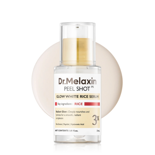 Dr.Melaxin - PEEL SHOT Glow White Rice Serum 30ml
