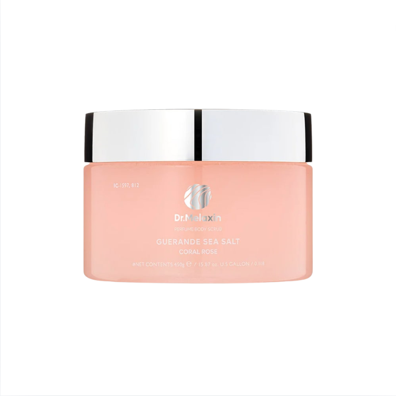 DR MELAXIN - Guerande Sea Salt Perfume Body Scrub Coral Rose 450g