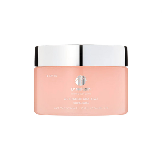 DR MELAXIN - Guerande Sea Salt Perfume Body Scrub Coral Rose 450g
