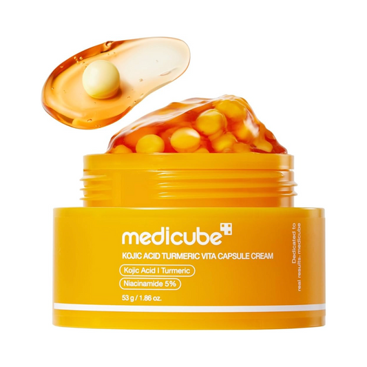 MEDICUBE - KOJIC ACID TURMERIC VITA CAPSULE CREAM 53g