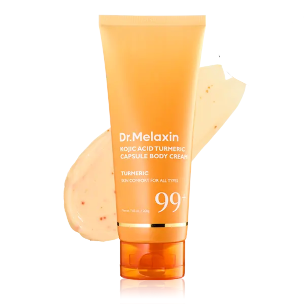 DR MELAXIN - KOJIC ACID TURMERIC CAPSULE BODY CREAM