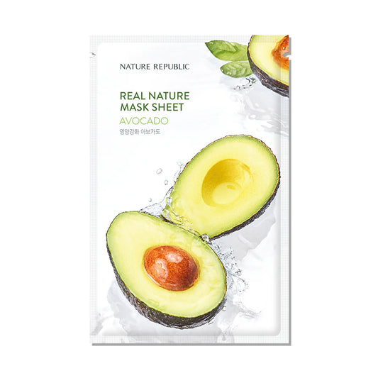 NATURE REPUBLIC – Real Nature Sheet Mask Avocado 23ml