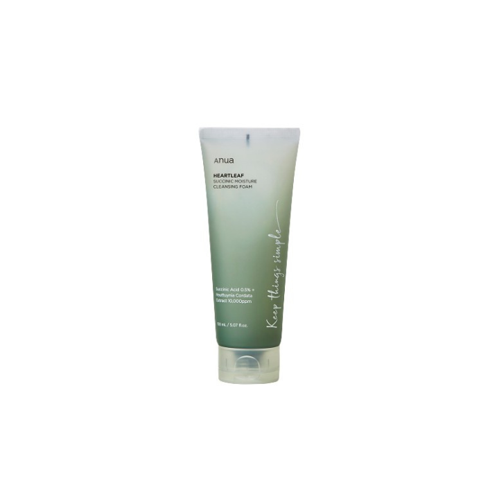 ANUA Heartleaf Succinic Moisture Cleansing Foam 150ml