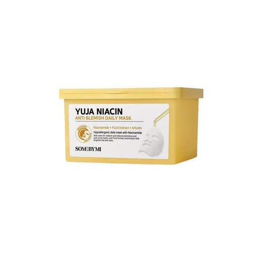 SOME BY MI Yuja Niacin Anti-Blemish Daily Mask 30 Mask / Box
