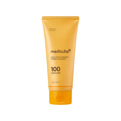 MEDICUBE – Kojic Acid Turmeric Toning Cleanser 120g