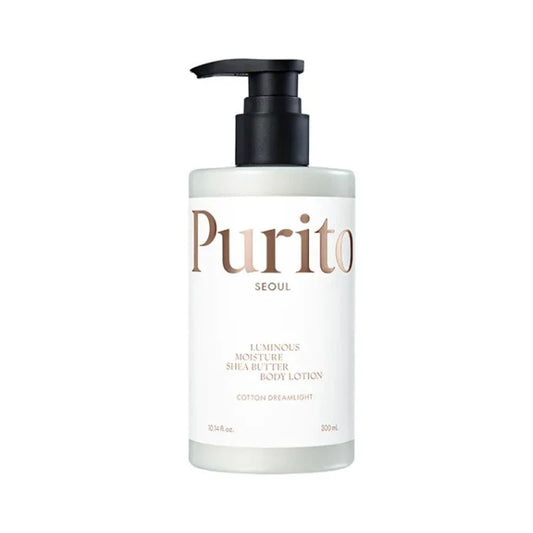 PURITO - Luminous Moisture Shea Butter Body Lotion Cotton Dreamlight 300ml