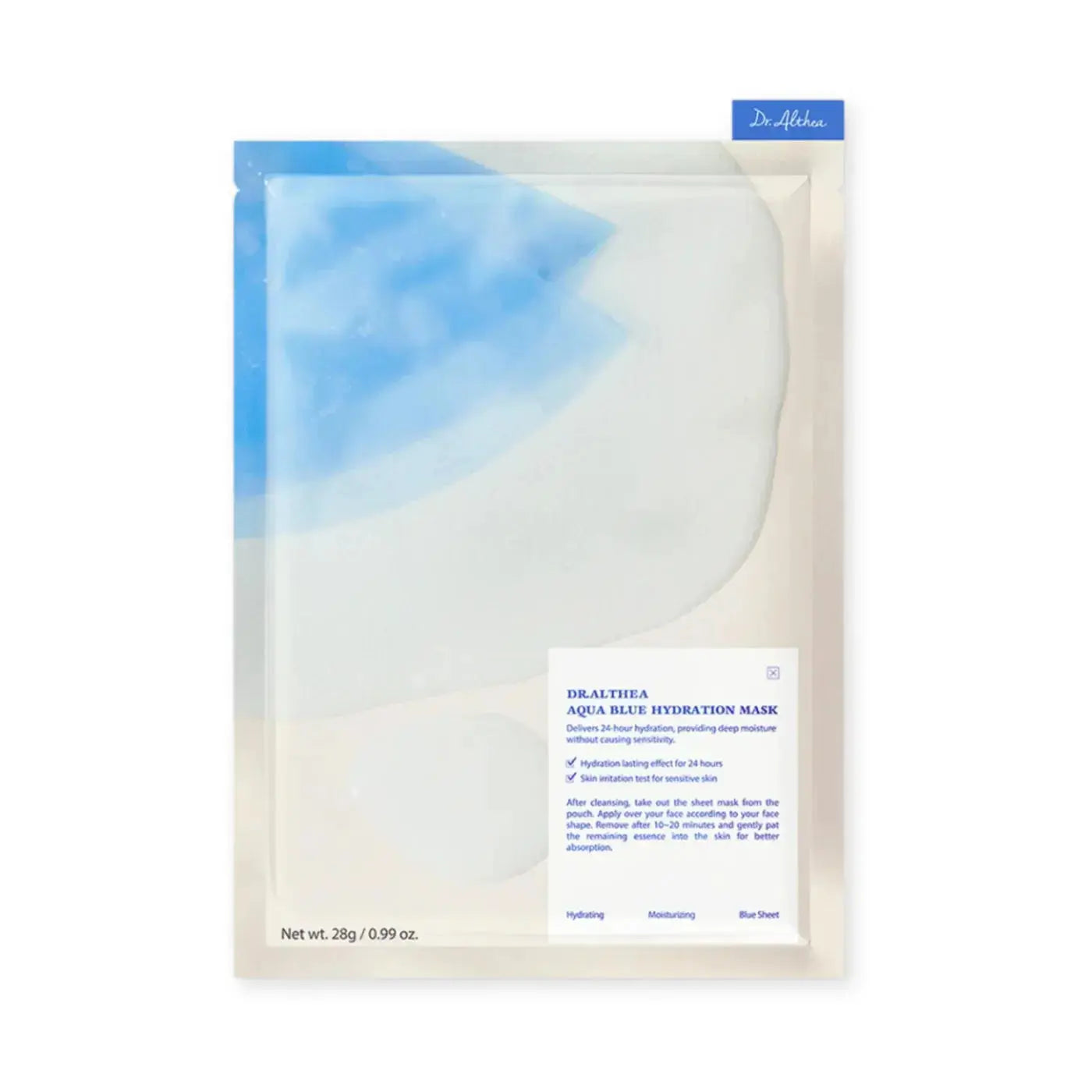 DR. ALTHEA – Aqua Blue Hydration Mask 4 Pack