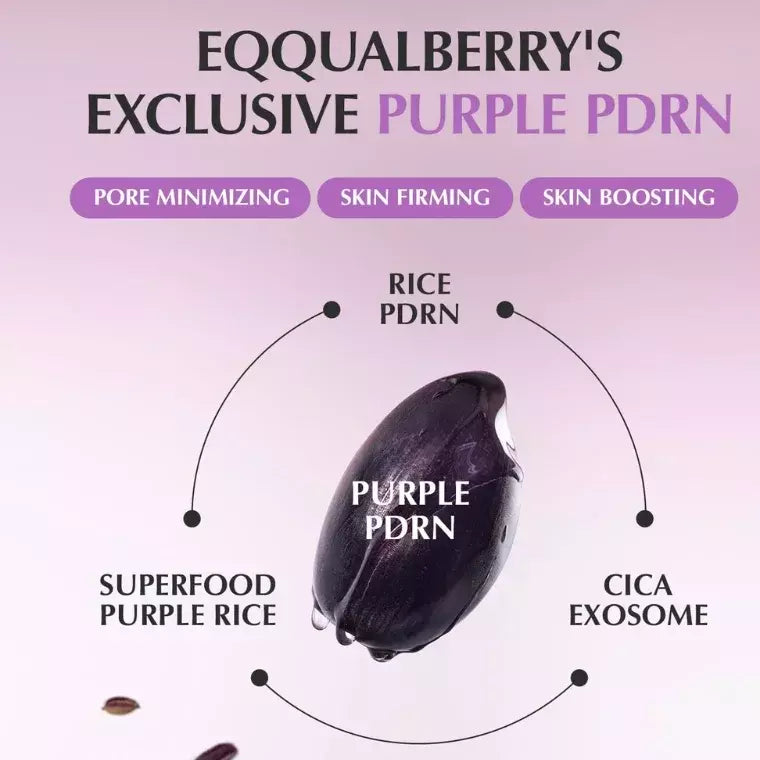 EQQUALBERRY - Purple PDRN Pore Minimizing Serum 30ml