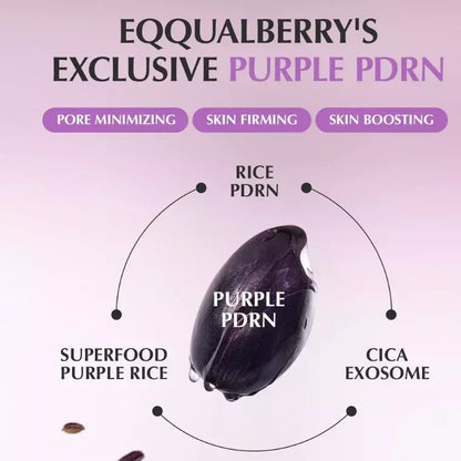 EQQUALBERRY - Purple PDRN Pore Minimizing Serum 30ml
