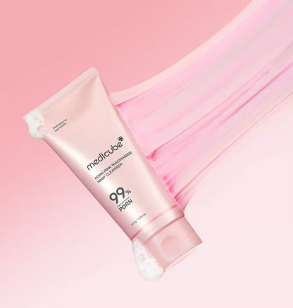 MEDICUBE PDRN Pink Niacinamide Whip Cleanser – 120 g