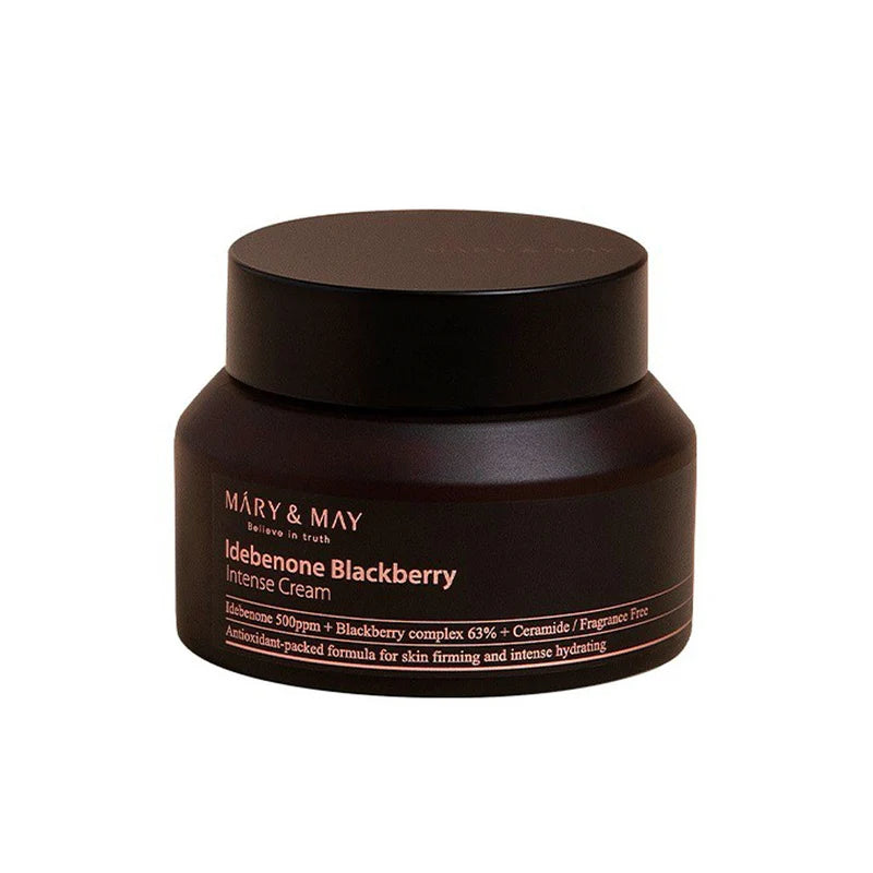 MARY & MAY - Idebenone + Blackberry complex intensive total care cream
