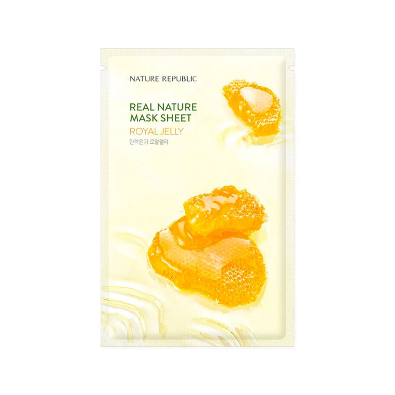 NATURE REPUBLIC – Real Nature Sheet Mask Royal Jelly 23ml